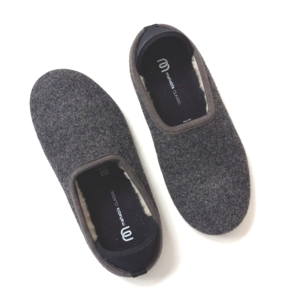 MAHABIS Classic Felt & Wool Slippers  Youth 4.5